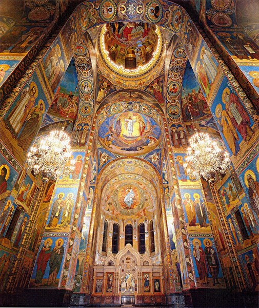 043-Фрагмент мозаики сводов собора